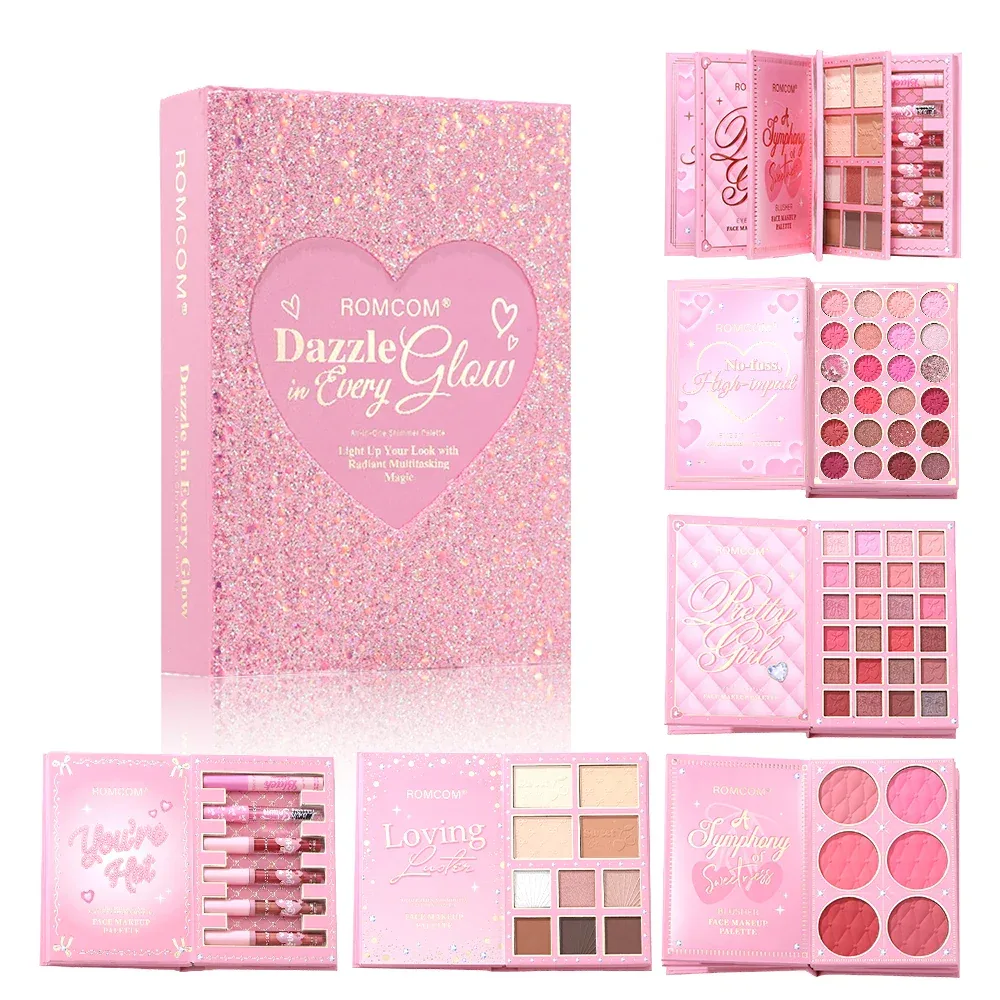 All-in-One Glamour Makeup Book Palette | Professional 70+ Color Cosmetics Collection